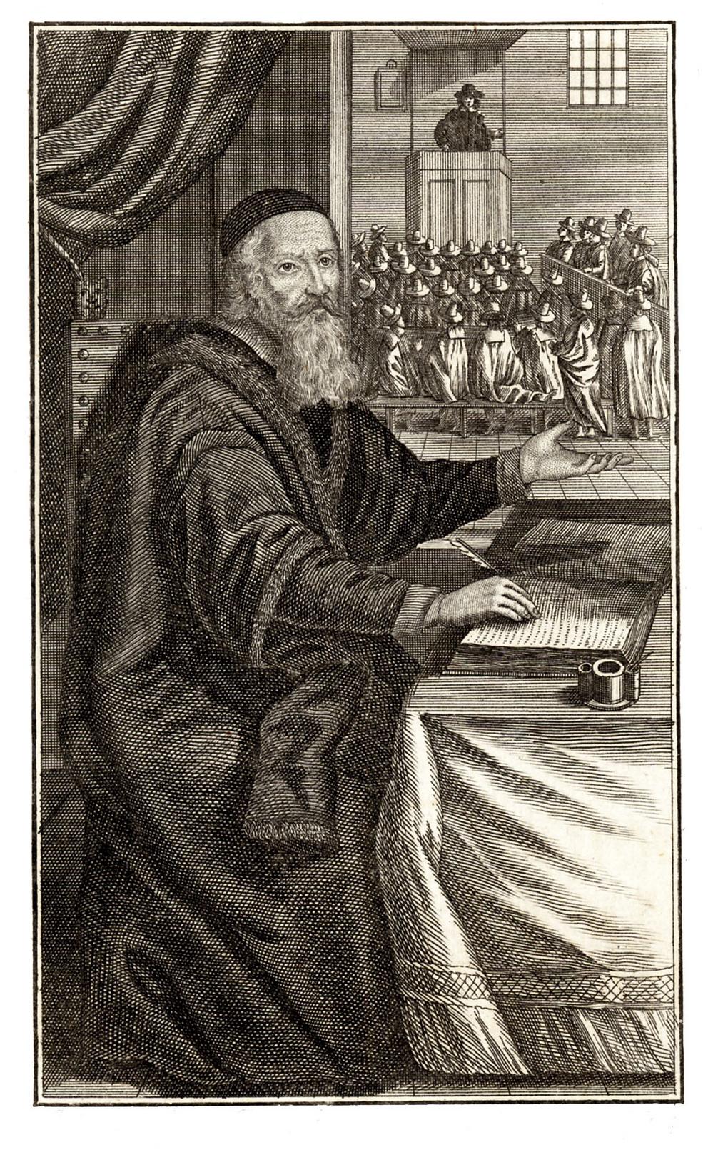 Johann Amos Comenius, Kupferstich und Radierung, [1671/1733].