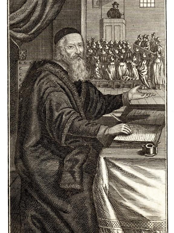 Johann Amos Comenius, Kupferstich und Radierung, [1671/1733].