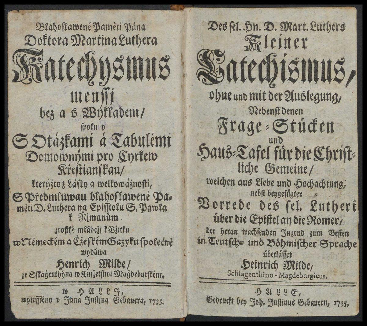 Martin Luther Kleiner Katechismus