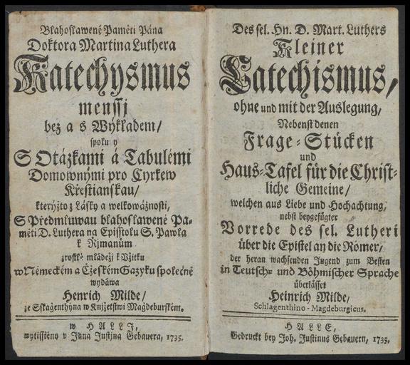 Martin Luther Kleiner Katechismus