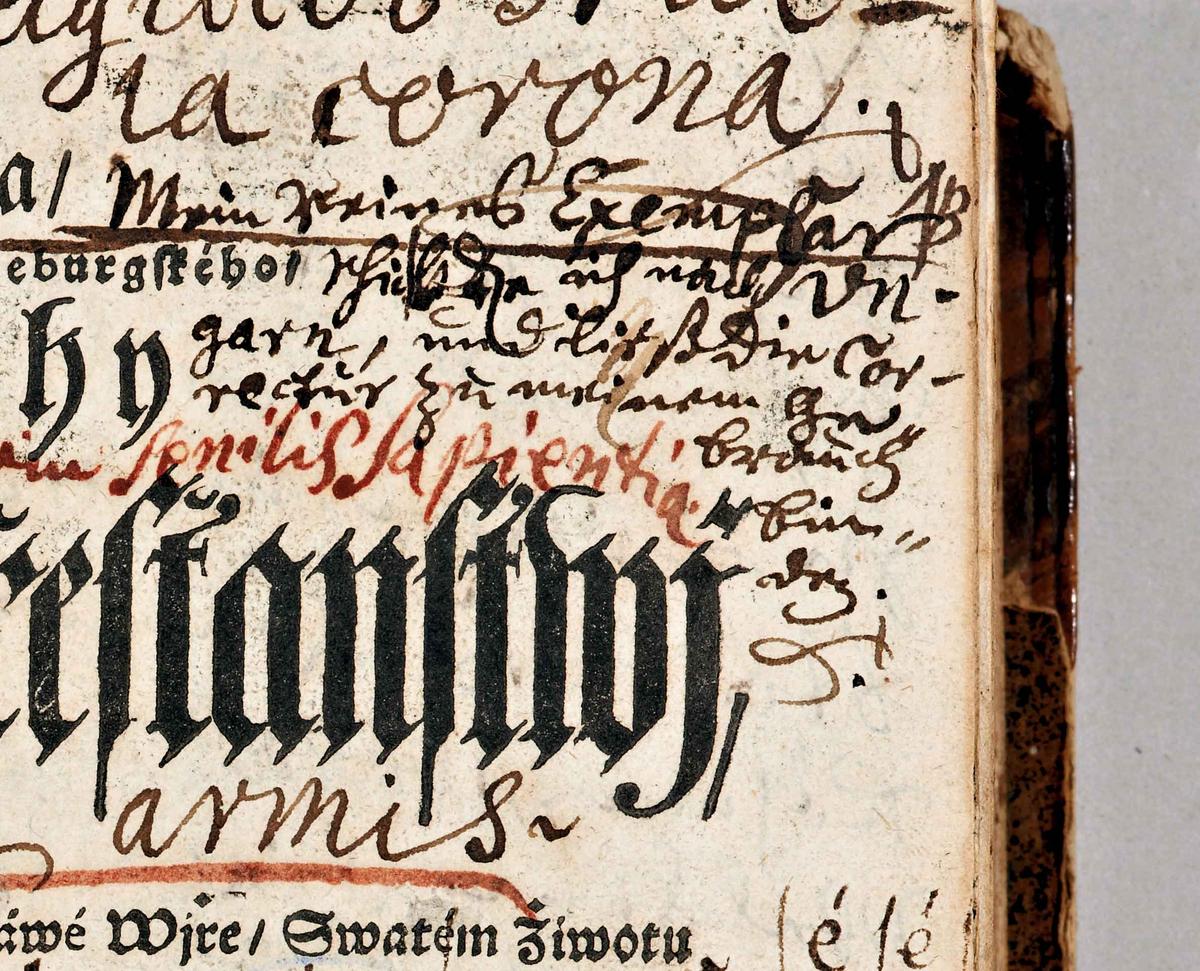 Arndt Fünf Bücher vom wahren Christentum - Ausschnitt