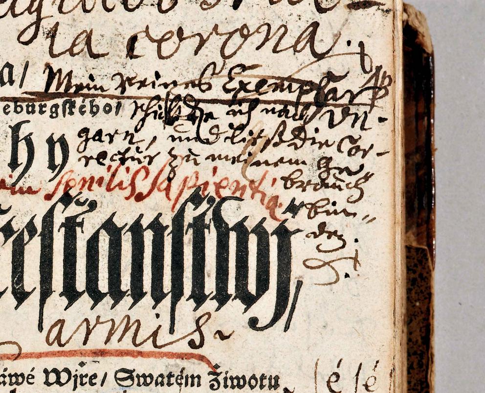 Arndt Fünf Bücher vom wahren Christentum - Ausschnitt