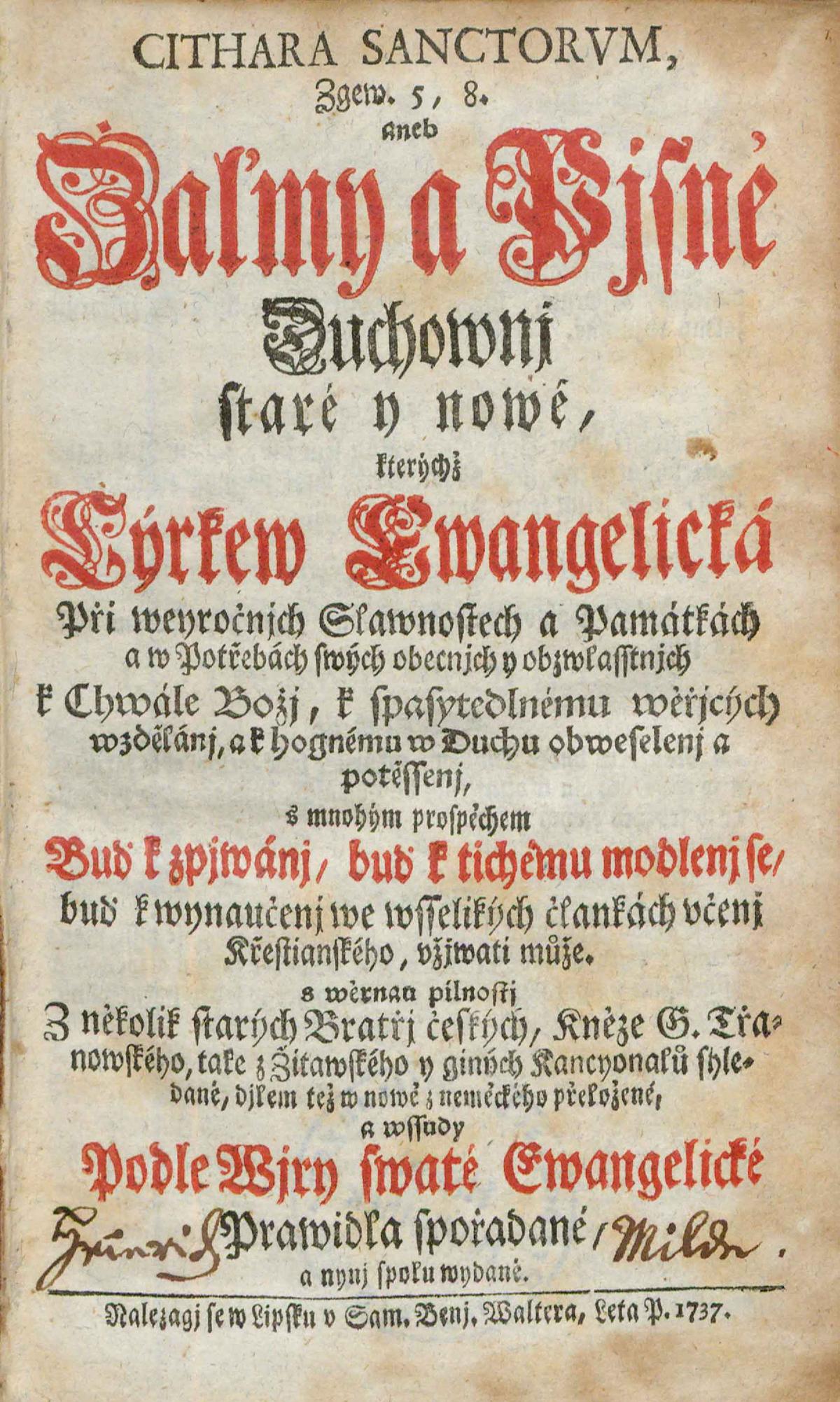 Sarganeck Cithara Sanctorvm